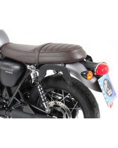 Hepco & Becker C-Bow tassendrager set zwart voor Triumph Bonneville T100/ Black vanaf 2017
