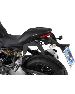Hepco & Becker C-Bow tassendrager set zwart voor Ducati Monster 821 vanaf 2018 tot 2020