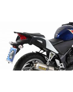 Hepco & Becker C-Bow tassendrager set zwart voor Honda CBR250R vanaf 2011 tot 2016