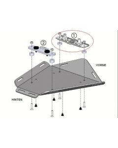 Hepco&Becker Sportrack voor Kawasaki ZX10 tot 20R Vanaf 2008