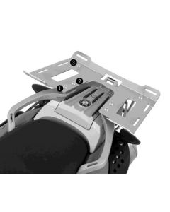 Hepco&Becker Topdragerverbreder zilver voor BMW F650GS / G650GS vanaf 2004 tot 2007 