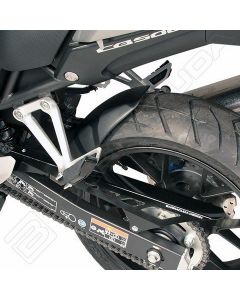 Barracuda Achterspatbord Honda CB500X mat zwart + kettingkast alu zwart 2014-2018