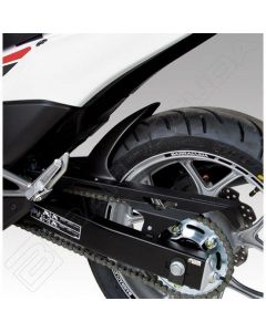 Barracuda Achterspatbord Honda NC700 / NC 750 D Integra mat zwart + kettingkast alu zwart