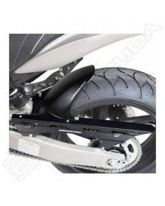 Barracuda Achterspatbord Honda HORNET 600 mat zwart + kettingkast alu zwart 2007-2013