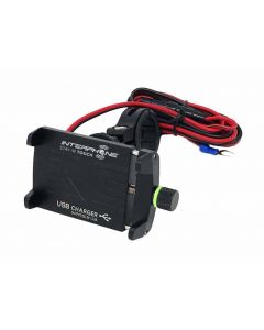 Interphone Motorcrab Evo Aluminium  USB Universele telefoonhouder
