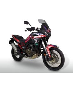 Uniracing Sticker set Honda Africa Twin CRF 1100 2020-2022 Kirian Replica Zwart