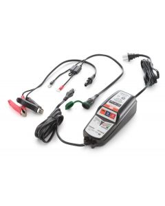 KTM Optimate lithium Acculader en Tester