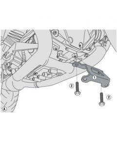 Givi RP5117KIT Bevestigingskit om de RP5112 te monteren