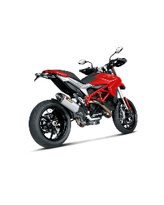 Titanium slip-on line uitlaat Ducati Hyperstrada 2013 / 2015 van Aprapovic