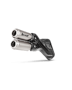 Akrapovic Titanium slip-on line uitlaat Ducati Multistrada 950 / 1200 Enduro
