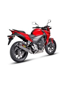 Carbon slip-on line uitlaat Honda CBR 400/500 R 2013 / 2015 van Akrapovic