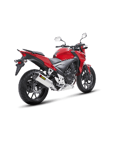 RVS slip-on line uitlaat Honda CB 400/500X 2013 / 2015 van Akrapovic