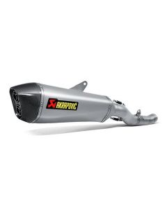 Titanium slip-on line uitlaat Kawasaki 1400 GTR 2008 / 2015 van Akrapovic