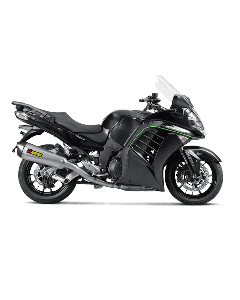 Titanium slip-on line uitlaat Kawasaki CONCOURS 14 2008 / 2015 van Akrapovic