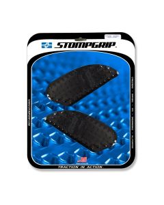 Stompgrip Volcano motorfiets tankpad Streetbike kit zwart Ducati. Moto Guzzi en Triumph Modellen