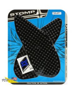 Stompgrip Volcano motorfiets tankpad zwart Yamaha YZF-R1 2004-2006