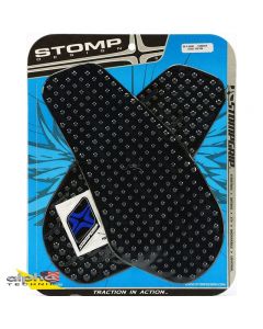 Stompgrip Volcano motorfiets tankpad zwart Yamaha YZF-R6 2003-2005