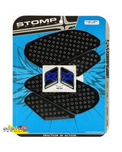 Stompgrip Volcano motorfiets tankpad zwart voor BMW / Suzuki / Yamaha