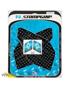 Stompgrip Volcano motorfiets tankpad zwart voor Honda en Kawasaki