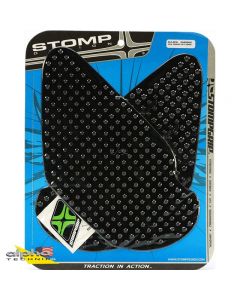 Stompgrip Volcano motorfiets tankpad zwart Kawasaki ZX6RR 2005-2006