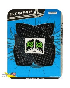Stompgrip Volcano motorfiets tankpad zwart Kawasaki ZX6R 2009-2019
