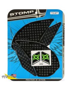 Stompgrip Volcano motorfiets tankpad zwart Kawasaki Z1000 2010-2016