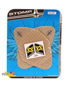 Stompgrip Volcano motorfiets tankpad helder voor BMW en Suzuki modellen