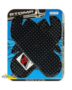 Stompgrip Volcano motorfiets tankpad zwart Aprilia RSV1000R / Tuono 1000R