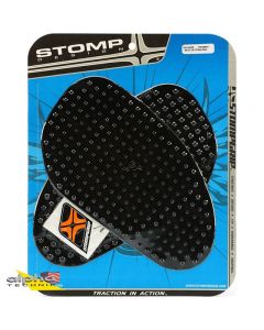 Stompgrip Volcano motorfiets tankpad zwart Triumph Daytona 650 2005-2006