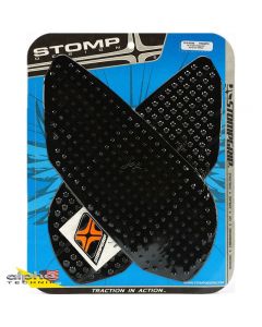 Stompgrip Volcano motorfiets tankpad zwart Triumph Daytona / Street Triple / R