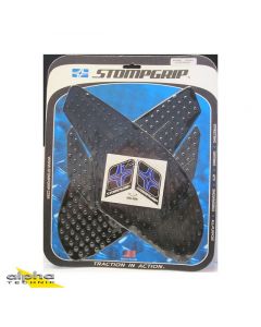Stompgrip Volcano motorfiets tankpad zwart Triumph Dayt. 675R / Street Triple