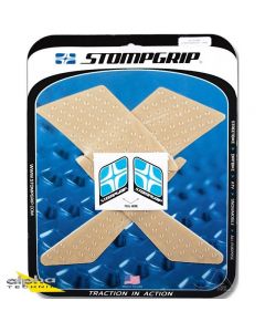 Stompgrip Volcano motorfiets tankpad helder Kawasaki KLX250 2009-2019