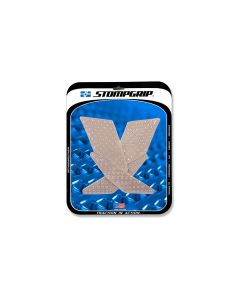 Stompgrip Volcano motorfiets tankpad helder voor Triumph en Yamaha modellen