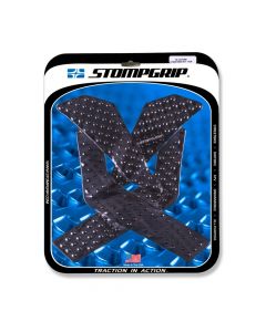 Stompgrip Volcano motorfiets tankpad zwart Yamaha XT 250 2008-2019