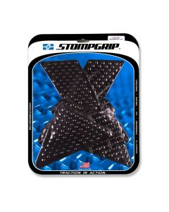 Stompgrip Volcano motorfiets tankpad zwart Suzuki DR200S 2015-2019