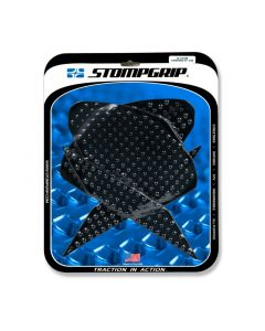 Stompgrip Volcano motorfiets tankpad zwart Kawasaki Ninja 400 vanaf 2008