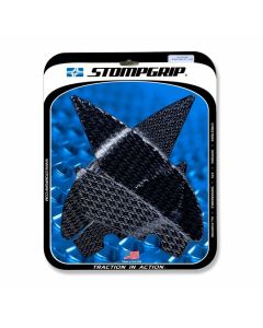 Stompgrip Icon motorfiets tankpad zwart Yamaha YZF-R6 2017-2019