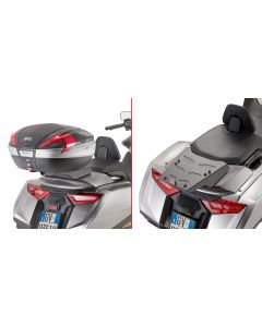 Givi SRA1172 Alu Monokey Topkofferdrager Zwart Honda GL 1800 Goldwing 2018-2021