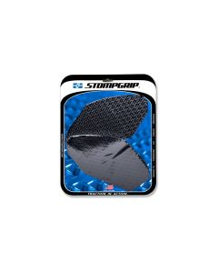 Stompgrip Icon motorfiets tankpad streetbike kit Tank Pad zwart Kawasaki Ninja 650 Z650 en Z400 2017-2022