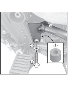 Givi TN5108KIT om de TN5108 en TN5108OX te monteren