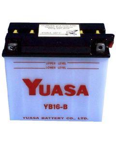 Yuasa Accu YB16-B motorfiets accu (zonder zuur)