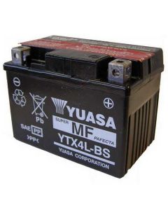 Yuasa Accu YTX4L-BS onderhoudsvrije motorfiets accu