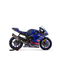 ARROW COMPETITION Compleet motorfiets uitlaatsysteem met INDY RACE einddemper voor Yamaha YRF-R6 vanaf 2017
