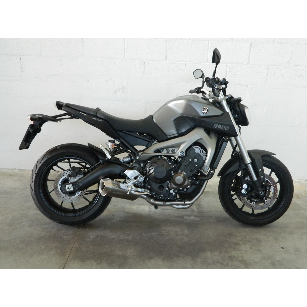 Spark Force uitlaat systeem RVS voor Yamaha MT09