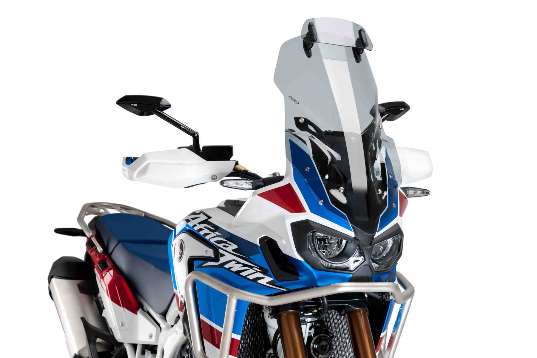 Puig Touring Windscherm Met Opzet Ruitje Honda CRF 1000 L Africa Twin / Adventure Sports 2016-2019