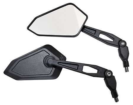 BOOSTER motorcycle mirror set M10 mat black