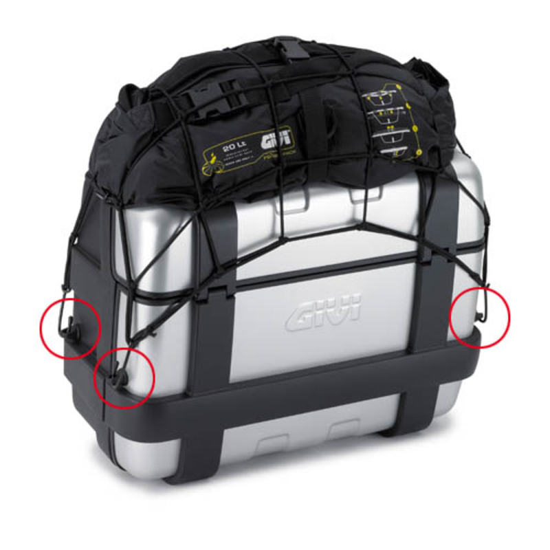 Givi T10N Elastisch draagnet, zwart