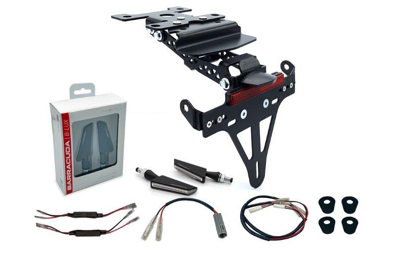 Alpha Technik Kentekenplaathouder Kit met knipperlicht voor Yamaha Tenere 700 vanaf 19-
