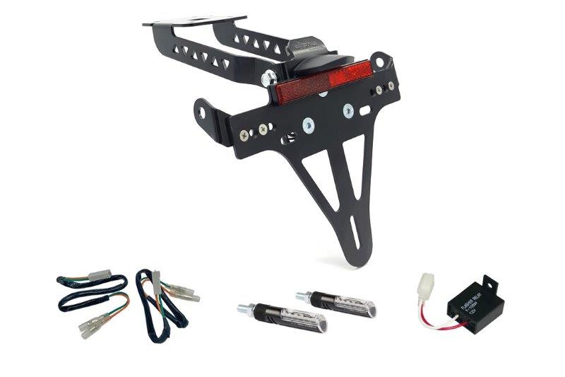 Alpha Technik Kentekenplaathouder Kit met knipperlicht voor Z/Ninja 650 2017-19-2