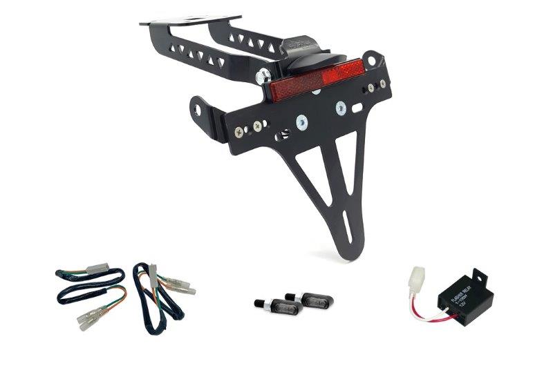 Alpha Technik Kentekenplaathouder Kit met knipperlicht voor Z/Ninja 650, 2017-19-3
